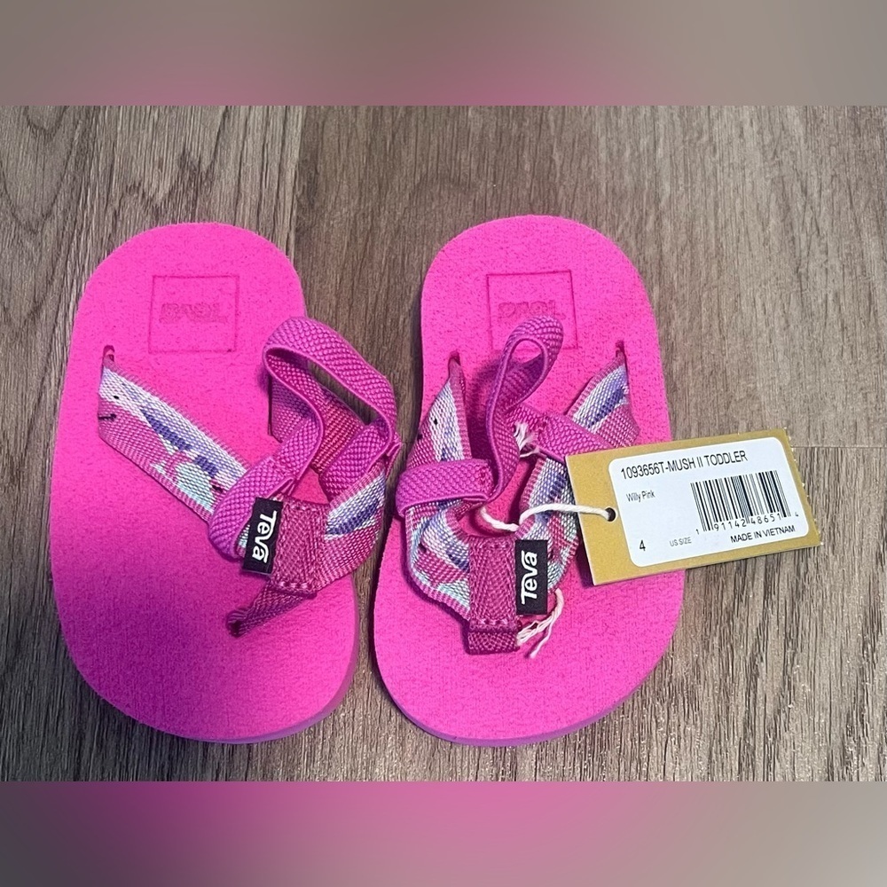 Teva Mush II Toddler Pink Sandals